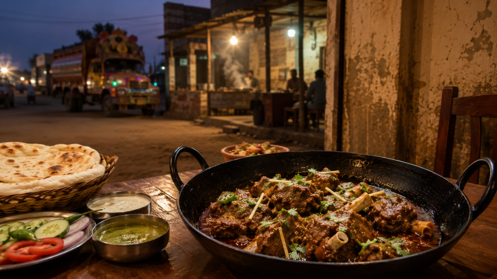 History of karahi cooking in Lahore - from Truck Adda to Ilyas Dumba Karahi
